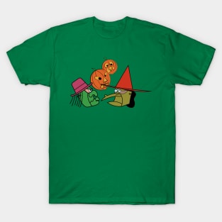 Masks and Pumpkins Trick or Treat T-Shirt